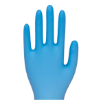 KINGFA Medical Nitrilhandschuh extrastark in blauer Farbe